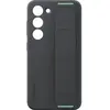 Image de Coque Silicone avec lanière S23 Noir