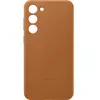 Image de Coque en cuir S23+ Beige