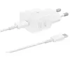 Image de Chargeur secteur 25W Avec cable USBC Blanc
