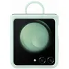 Image de Coque silicone avec anneau Z Flip 5 Vert d''eau