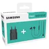 Image de Pack Kit Piéton AKG USB-C Noir + Chargeur USB-C 25W Noir