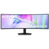 Image de Samsung Écran PC ViewFinity S95UC 49'', 120Hz - Dalle VA, Dual QHD (5120 x 1440), 5ms, Inclinable, Orientable, Ajustable en hauteur, KVM Switch, USB-C (90W), LAN, LS49C950UAUXEN en occasion ou reconditionné