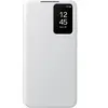 Image de Etui Smart View avec porte-carte pour Galaxy S24+ Gris Clair