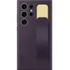 Image de Coque silicone avec lanière pour Galaxy S24 Ultra Violet Foncé