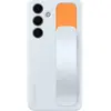 Image de Coque silicone avec lanière pour Galaxy S24 Bleu Polaire