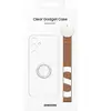 Image de Coque avec support amovible pour Galaxy S24+ Transparent