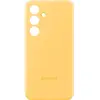 Image de Coque Silicone pour Galaxy S24 Jaune