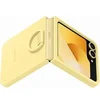 Image de Coque silicone avec anneau Galaxy Z Flip 6 Jaune
