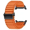 Image de ET-SVL70 - Bracelet pour montre intelligente - design sans trous - orange - pour Galaxy Watch Ultra