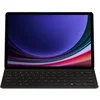 Image de EF-DX720 - Clavier et étui (couverture de livre) - clé AI fine - sans fil - POGO pin, Bluetooth - QWERTZ - noir clavier, noir étui - pour Galaxy Tab