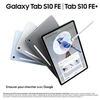 Image de Galaxy Tab S10 FE - Tablette - Android - 256 Go - 10.9" TFT (2304 x 1440) - Logement microSD - bleu