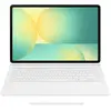 Image de Book Cover Keyboard avec Touch Pad, clavier amovible avec touche Galaxy AI Coloris Blanc pour Galaxy Tab S10 FE+ EF-DX625BWEGFR
