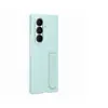 Image de Pack en silicone Vert d'eau et film pour Galaxy Z Fold 7