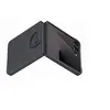 Image de en silicone avec anneau selfie Noir pour Galaxy Z Flip 7