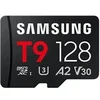 Image de T9 MB-MH128T - Carte mémoire flash - 128 Go - A2 / Video Class V30 / UHS-I U3 - microSDXC UHS-I - noir