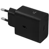 Image de Samsung EP-T6010 Chargeur d'origine 60 W Super Fast Charging, Port USB-C (sans câble), Noir en occasion ou reconditionné