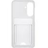 Image de arrière avec porte-carte Gris Clair pour Galaxy A27 5G