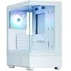 Image de Boîtier PC - P10 - Mini tour - M-ATX - Blanc - Verre trempé - USB-C et A-RGB