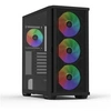 Image de Boîtier PC Z10 Plus - Moyenne Tour ATX - Noir - 7 baies internes - 4 logements d'extension