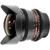 Image de Objectif reflex vidéo VDSLR II 8mm T3.8 CS II fisheye Noir pour Canon EF