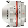 Image de Objectif reflex Fish-eye 7,5 mm f/3.5 UMC MFT Argent; Monture Micro 4:3