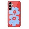 Image de Marimekko GP-FPS936AMA - Coque de protection pour téléphone portable - polyuréthanne thermoplastique (TPU) - rouge - Unikko - pour Galaxy S25+