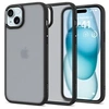 Image de Ultra Hybrid - Coque de protection pour téléphone portable - polycarbonate, polyuréthanne thermoplastique (TPU) - noir givré - pour Apple iPhone 15