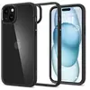 Image de Ultra Hybrid - Coque de protection pour téléphone portable - polycarbonate, polyuréthanne thermoplastique (TPU) - noir mat - pour Apple iPhone 15