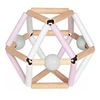 Image de Hochet en bois Anneau de dentition Rose