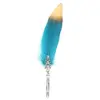 Image de Stylo plume calligraphie européenne Vintage papeterie cadeau - Bleu ciel