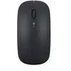 Image de Souris de jeu sans fil 2.4G USB rechargeable avec lumière colorée LED - Noir