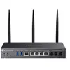 Image de Omada DR3650v V1 - Passerelle - 1GbE - Wi-Fi 6 - 2.4 GHz, 5 GHz - ports analogiques : 2 - ports numériques : 1 - géré par le Cloud desktop / wall