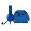 Image de Pack Essential Duo Casque gaming Kaira Bleu + Chargeur Mannette Bleu pour Xbox