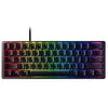 Image de Razer Huntsman Mini (Switches Violets) - Clavier Gamer Compact à 60% (Switches Opto-Mécaniques Clicky, Touches en PBT, Câble USB-C Détachable) Clavier US | Noir en occasion ou reconditionné