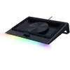Image de Razer Laptop Cooling Pad - Support de Refroidissement Intelligent pour Ordinateurs Portables de 14 à 18 Pouces - Chambre de Pression étanche à l'air (Ventilateur Personnalisables, hub USB-A) Noir en occasion ou reconditionné