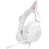 Image de Razer Kraken Kitty V3 X - Casque Filaire Kitty pour Le Gaming - Oreilles Kitty emblématiques - Léger 270g - Micro cardioïde HyperClear - Haut-parleurs Triforce 40mm - Prise Jack 3,5 mm | Blanc en occasion ou reconditionné
