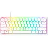 Image de Clavier QWERTY US Huntsman V3 Pro Mini 60% Switches Optiques Analogiques Blanc