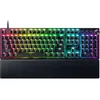 Image de Razer Huntsman V3 Pro 8KHz - Taille réelle PC Clavier Gaming mécanique - 8KHz HyperPolling - Switches optiques analogiques - 0,1-4,0mm - Snap Tap - Rapid Trigger - Clavier US QWERTY | Noir en occasion ou reconditionné