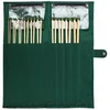 Image de Kit Aiguilles à tricoter Bamboo 25 cm N°3 à 10 -(...) - Vert