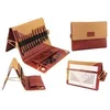 Image de Set Deluxe Aiguilles interchangeables Ginger N° 3,5 à 12 cables 40 et 50 cm -(...) - Marron