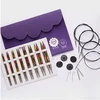 Image de Set de 8 aiguilles intercheangable de 13cm Symfonie - Knitpro(...) - Violet