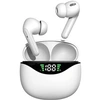 Image de Ecouteurs Sans Fil Bluetooth 5.2 HiFi Son Stéréo Etanche IPX7 avec HD Micro Contrôle Tactile pour iOS et Android, Blanc