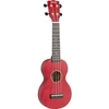 Image de Ukulélé Soprano Slim Rouge Satin + Housse Soprano