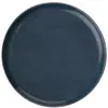 Image de Assiette à dessert en porcelaine haut de gamme bleue