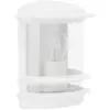 Image de Applique d'extérieur blanc H25cm