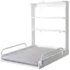 Image de Table à langer murale en bois blanc matelas à langer