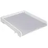 Image de Plan à langer pour machine à laver avec matelas en bois blanc