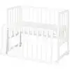 Image de Berceau cododo 3 en 1 avec matelas 90x45 en bois blanc