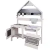Image de Cuisine enfant de jardin imitation maison grise