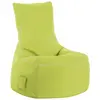 Image de Pouf d'extérieur vert anis avec dossier 95x65x90 cm